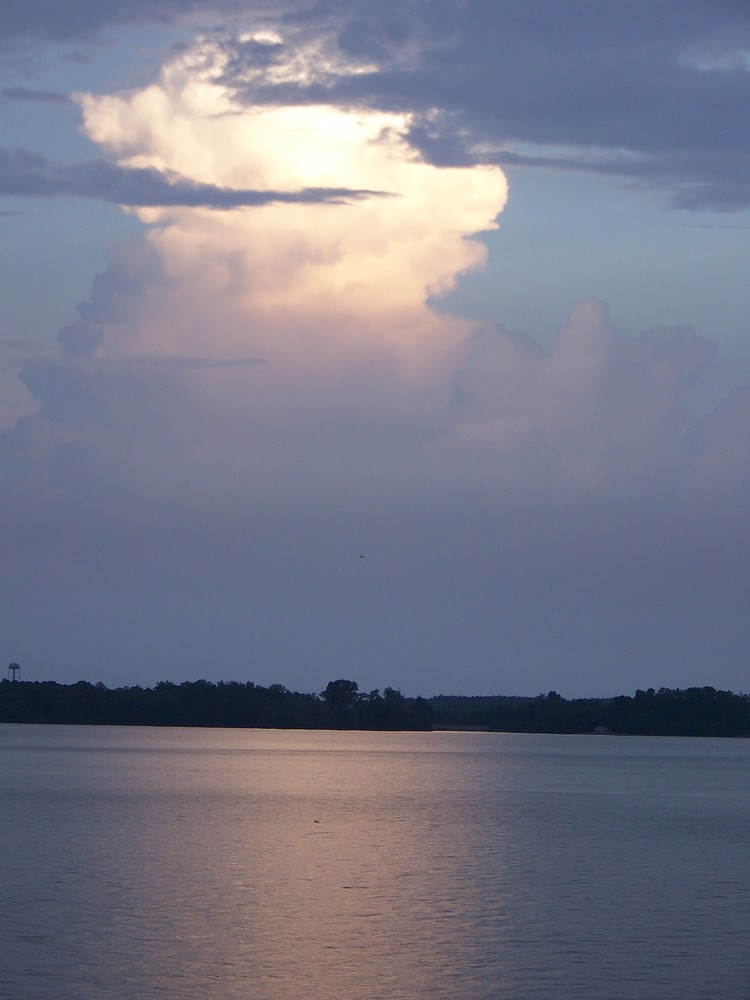 Weather moving over Lake Greenwood